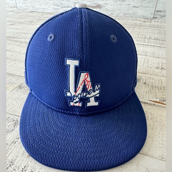 Los Angeles Dodgers 2021 Spring Training New Era 59Fifty LA Dodgers Fitted Hat - Picture 2 of 8